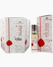 Al Rehab Red Rose Halal Crown Perfume Attar Oil Roll On 6m