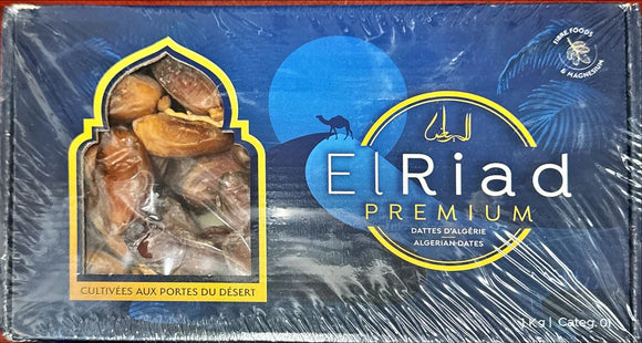 El Riad Premium Deglet Nour Dates 2 lb