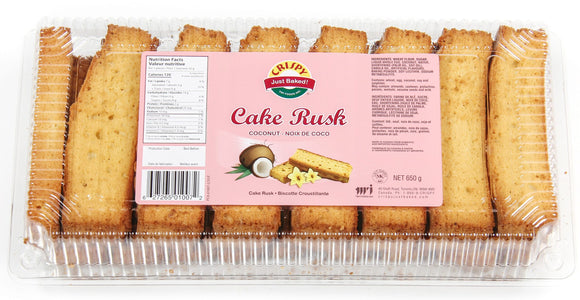 Crispy Coconut Cake Rusk