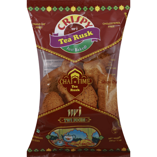 Crispy Tea Rusk Whole Wheat