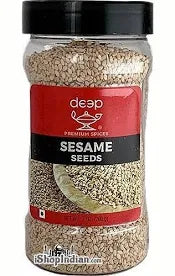 Deep Sesame Seeds Natural - 7 oz JAR