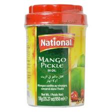 National Peeled Mango Pickle 1kg