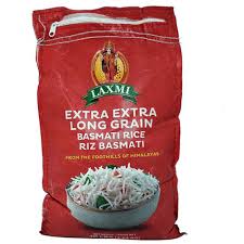 Laxmi Extra Long Grain Basmati Rice 10lb